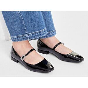 On 34th Women's Saadet Rhinestone-Buckle Mary Jane Flats